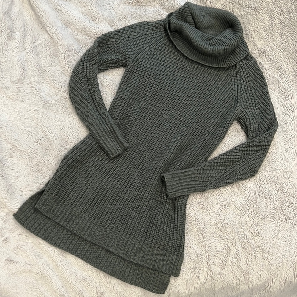 A New Day long sleeve cowl neck sweater dress